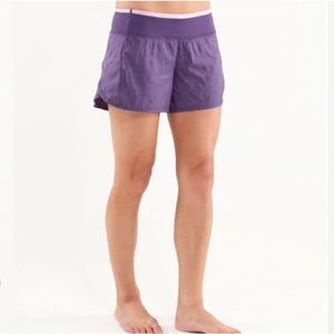 Lululemon Womens Turbo Run Short